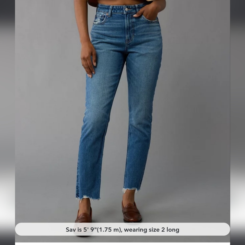 AE Strigid Mom Jean